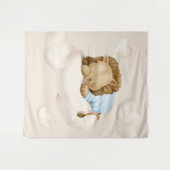 Hintergrund für die virtuelle Dusche im Ruhebereic Wandteppich (Vorderseite (Horizontal))