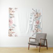 Hintergrund für die virtuelle Dusche von Woodland Wandteppich (Beispiel (Horizontal))