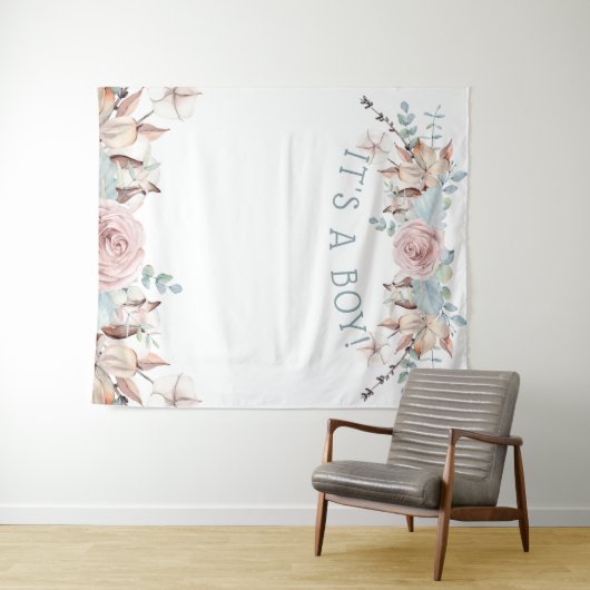 Hintergrund für die virtuelle Dusche von Woodland Wandteppich (Beispiel (Horizontal))