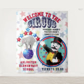 Hintergrund für die Werbung im Zirkus Wandteppich (Vorderseite)