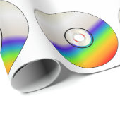 Hintergrund für die Wiederholung eines CD-Laufwerk Geschenkpapier (Rolleneckpunkt)