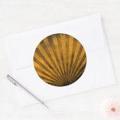 Hintergrund für ein Muster Runder Aufkleber (Umschlag)