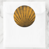 Hintergrund für ein Muster Runder Aufkleber (Tasche)