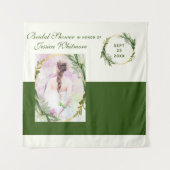 Hintergrund für elegantes Brautparty/Foto Wandteppich (Vorderseite (Horizontal))