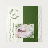 Hintergrund für elegantes Brautparty/Foto Wandteppich (Vorderseite)