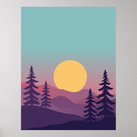 Hintergrund für Farbspritzen Poster (Vorne)