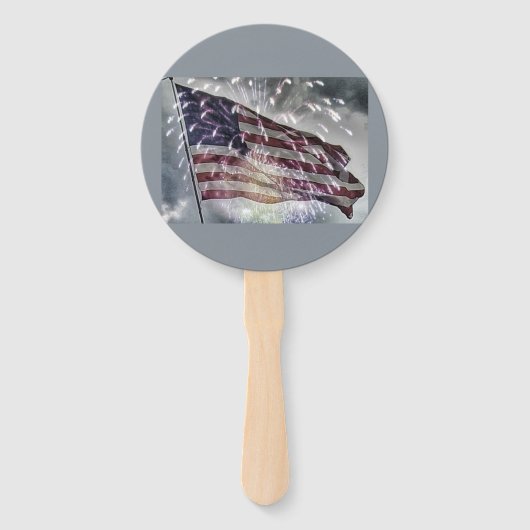 Hintergrund für Feuerwerke Fächer (Rückseite)