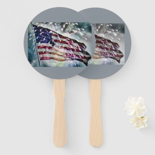 Hintergrund für Feuerwerke Fächer (Vorne und Hinten)