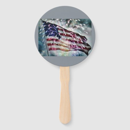 Hintergrund für Feuerwerke Fächer (Vorderseite)