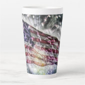 Hintergrund für Feuerwerke II Milchtasse (Vorderseite)