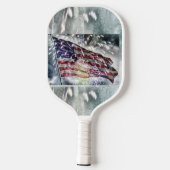 Hintergrund für Feuerwerke II Pickleball Schläger (Rückseite)