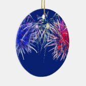 Hintergrund für Feuerwerke Keramik Ornament (Rechts)