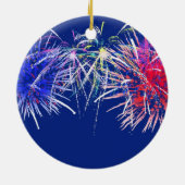 Hintergrund für Feuerwerke Keramik Ornament (Hinten)