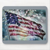 Hintergrund für Feuerwerke Mousepad (Vorne)