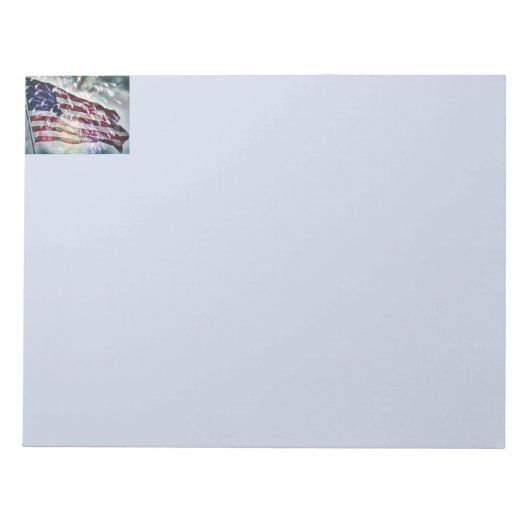 Hintergrund für Feuerwerke Notizblock (Vorderseite)