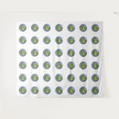 Hintergrund für Firmenlogos Wandteppich (Vorderseite (Horizontal))