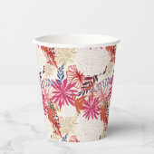 Hintergrund für Flora und Fauna 3 Pappbecher (Vorderseite)