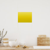 Hintergrund für gelbes Tapete Poster (Küche)