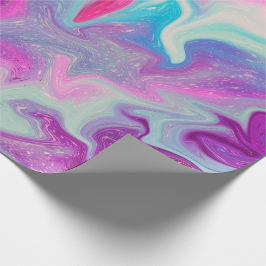 Hintergrund für gemischte Farben Geschenkpapier (Ecke)