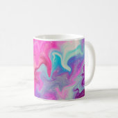 Hintergrund für gemischte Farben Kaffeetasse (VorderseiteRechts)