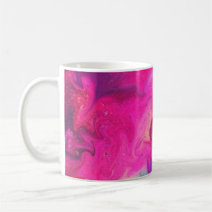 Hintergrund für gemischte Farben Kaffeetasse