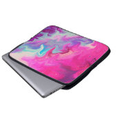 Hintergrund für gemischte Farben Laptopschutzhülle (Vorne Knopf)