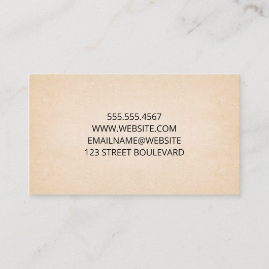 Hintergrund für geometrisches Profilpapier Visitenkarte (Rückseite)