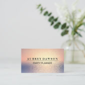 Hintergrund für Glitzer-Mischung Visitenkarte (Stehend Vorderseite)