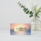 Hintergrund für Glitzer-Mischung Visitenkarte (Stehend Vorderseite)