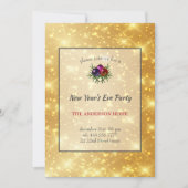 Hintergrund für Gold Einladung (Vorderseite)