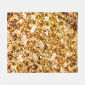 Hintergrund für Gold-Glitzer Fleecedecke (Vorderseite (Horizontal))