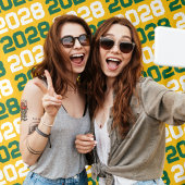 Hintergrund für Gold und grüne Abschlüsse Wandteppich