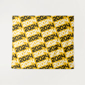 Hintergrund für Gold und Schwarz-Abschluss Wandteppich (Vorderseite (Horizontal))