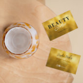 Hintergrund für Goldfunde Visitenkarte