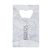 Hintergrund für graue Imitate - Marmor 2 Geldbeutel Flaschenöffner (Vorderseite)