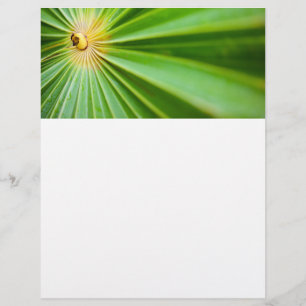 Hintergrund für grüne Blätter Flyer