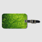 Hintergrund für grüne Blätter Gepäckanhänger (Vorderseite (Horizontal))