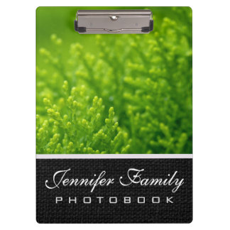 Hintergrund für grüne Blätter Klemmbrett