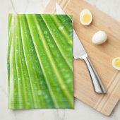 Hintergrund für grüne Blätter Küchentuch (Viertel Falte)