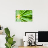 Hintergrund für grüne Blätter Poster (Heimbüro)