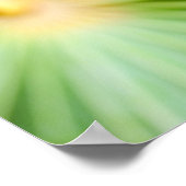 Hintergrund für grüne Blätter Poster (Ecke)