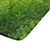 Hintergrund für grüne Blätter Schneidebrett (Ecke)