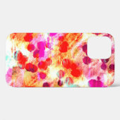 Hintergrund für Grunge-Farbpunkte Case-Mate iPhone Hülle (Rückseite (Horizontal))