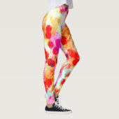 Hintergrund für Grunge-Farbpunkte Leggings (Rechts)