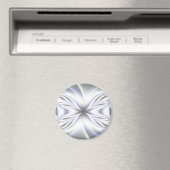 Hintergrund für hellblaues Fraktal Magnet (In Situ (Geschirrspüler))