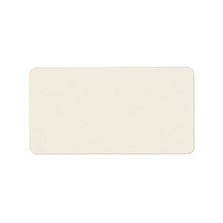 Hintergrund für helle Elfenbeinbeige mit solidem T Adressaufkleber