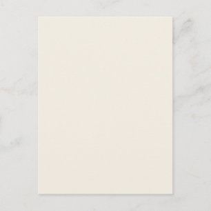 Hintergrund für helle Elfenbeinbeige mit solidem T Postkarte