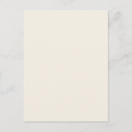 Hintergrund für helle Elfenbeinbeige mit solidem T Postkarte (Vorderseite)