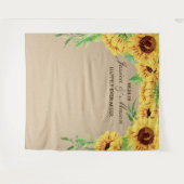 Hintergrund für Hochzeiten - Brautparty Foto Prop. Wandteppich (Vorderseite (Horizontal))