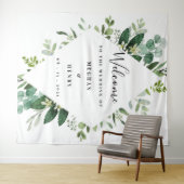 Hintergrund für Hochzeiten, Foto-Rahmen, Foto-Mess Wandteppich (Beispiel (Horizontal))